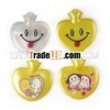 HOT! PVC heart-shape hot water bottle with cover-
