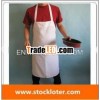 White Cooking Apron Stock