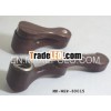 Wood & Brass Smoking Pipe