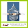 NA10A502 White Small Iron Wholesale Bird Cage