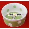 ZH9004 Ceramic decal pet basin