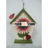 new! metal garden birdhouse