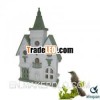 Hand painted bird castle