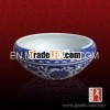 Traditional chinese art ceramic fish tank
