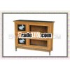 Wooden double rabbit hutch