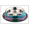 Antiskid dog bowl with printing style/ Colored dog bowl/ Eco friendly dog bowl