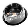 Antiskid Stainless Steel Cocker Dog Bowl