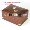 Wood Pet Urn box