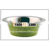 Stainless steel pet bowl / colored pet bowl/ color ribbed pet bowl