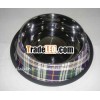 Anti skid regular Dog Bowl with sublimation printing style/ Non slip dog bowl/ ecofriendly dog bowl