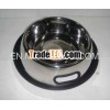 Anti skid regular dog bowl with handle grips/ dog bowl/ anti skid bowl