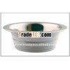 Stainless steel pet bowl