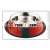 Antiskid dog bowl with printing style-nontip dog bowl- colored dog bowl-ecofriendly dog bowl