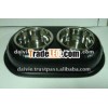 Black stainless steel Pet feeder