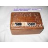 wood pet urn