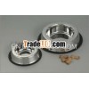 DOG BOWL STAINLESS/FEEDERS/ANTISKID BOWL