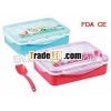 367 Promotional gift Plastic Locking Lunch Box for office students