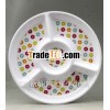 26014N 34cm Melamine SERVING PLATE DIA34*H3.7cm