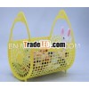 plastic basket with handle plastic basket and pegs
