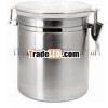 cheap stainless steel air sealed container