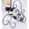 The new wrought iron wine rack