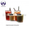 eco-friendly borosilicate straight kids drinking straw