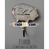 Exquisite pig shaped design metal single wall hook