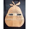 Bamboo foldable fruit basket
