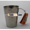 FDA LFGB Quality Stainless Steel Measuring Cup with Handle 500ML
