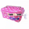 Cute heated lunch box with handle high quality thermal food warmer electric heating lunch box