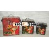 Handmade Decal Xmas Decoration Metal Box