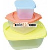 11124 plastic trasparent lunch box