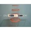 4pcs round storage set