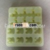rabbit silicone ice cube tray
