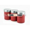 STAINLESS STEEL SOBER CANISTER SET