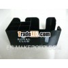 The black plastic bar napkin box