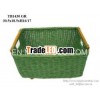 HH - craft rattan tray - home decoration / gift basket