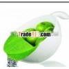high-design kitchen utensil Round Colander plastic strainer bowl