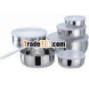 Stainless Steel mixing bowl with Plastic lid