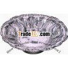 Brass Fruit Bowl,  Fruit Dish,  Silver Plated Fruit Bowl, Metal Fruit Bowl,  Bowl,  Fruit Bowl,