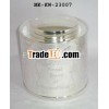 Brass Silver Finish Coffee Container