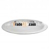 Hammered Charger Plate with Shiny Finish,  Aluminium Round Plate & Dish