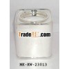 Brass Silverplated Container