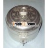 Aluminum round gift box,  aluminum round engraved dibbi,  round storage box,  decorative round stora
