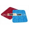 hot sale flexible cute shapes silicone ice cube tray
