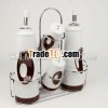 Ceramic seasoning bottles of four pieces