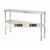 CE Stainless Steel Worktable Series Kitchen Equipment storage shelf