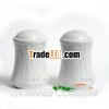 Table Top White Porcelain salt and pepper shaker