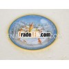 round tinplate tray