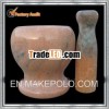 Nature marble stone mortar pestle set(YL-U007)